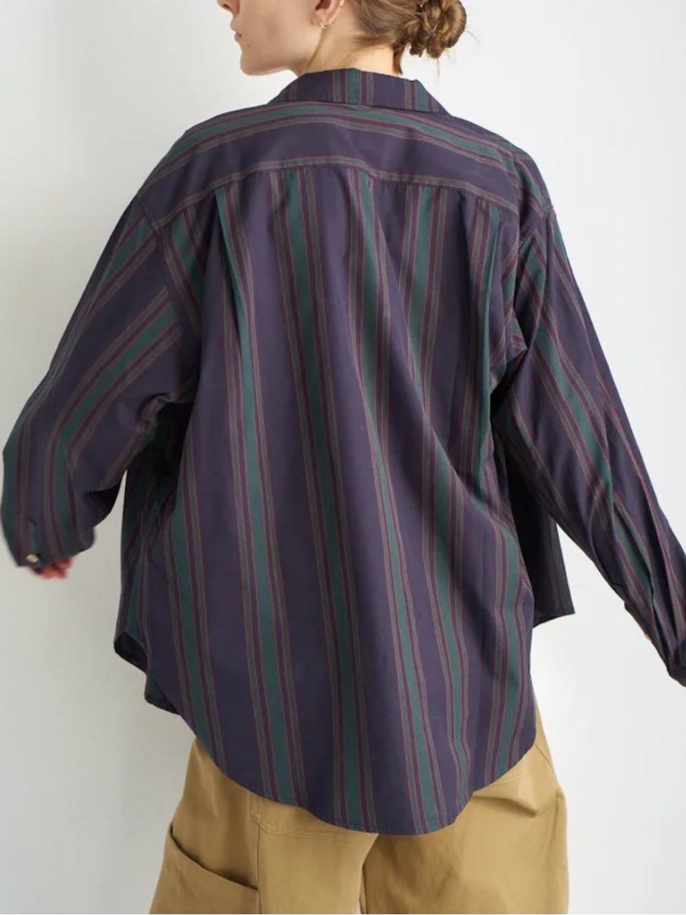 Jamie Haller Weekend Shirt in Tartan Stripe - Picture 2 of 6